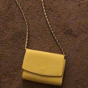 Yellow purse